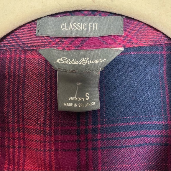 - Eddie Bauer Plaid Button down - Picture 11 of 12